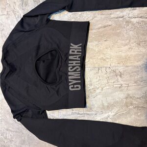 Gymshark Black Long Sleeve Top